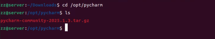ubuntu22.04安装pycharm