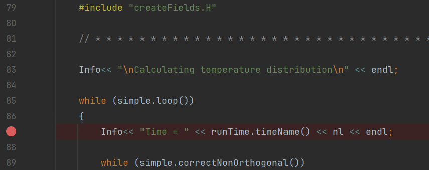 Clion单步调试OpenFOAM中的laplacianFoam求解器